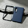 Business Sle 600D Carbon Fiber Texture PC Magnetic Phone Protection Case for Samsung Galaxy Z Fold 8 Alloy Lens Shockproof Hinge Protect Cover