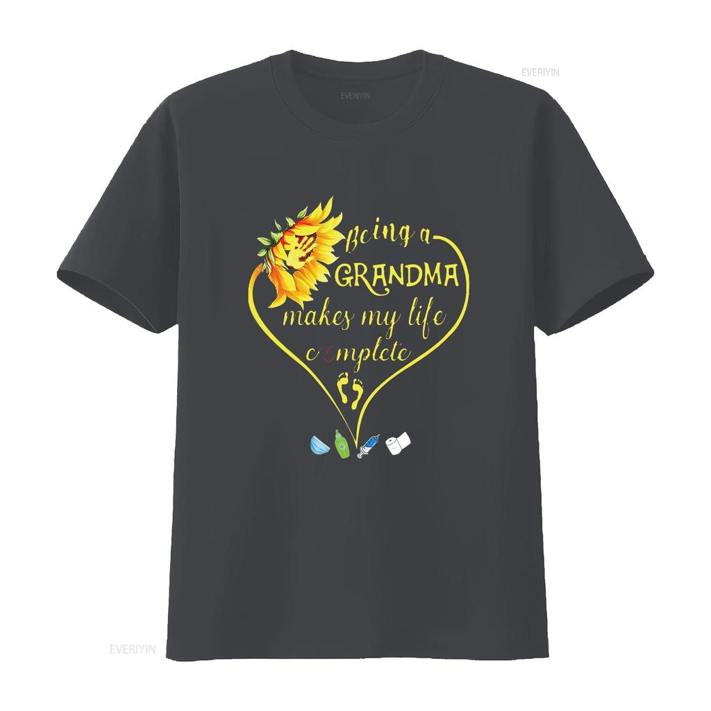 Womens Happy Mothers Day T Shirt For Grandma Plus Size Floral Black 3X Large vintage Washed Stylish graphic