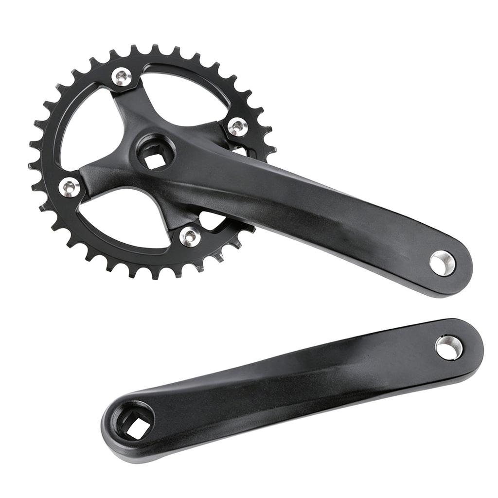 Mountain Bike Right Left Crank Arms with s 170MM 104 BCD Aluminum Alloy Crankset for 8/9/10/11 Speed