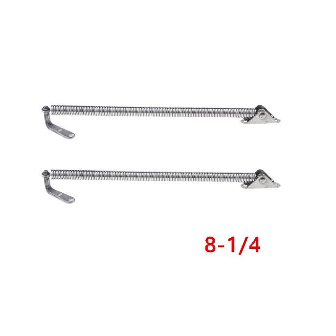 ISURE MARINE 2PCS Boat Hatch Holder Adjuster Lid Support Spring 316 Stainless Steel for Yachts 210mm