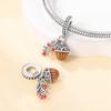New In Harvest Season Pumpkin Charms Beads Fits Original Bracelet Copper Women Necklace Diy Charms Fine Jewelry Gifts