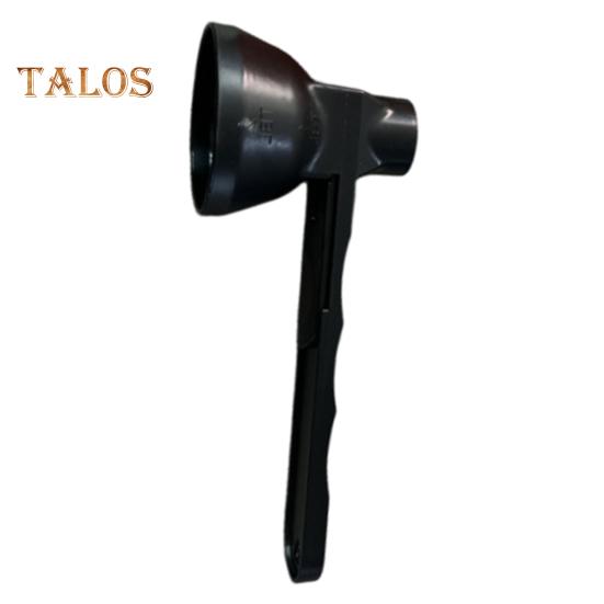 

Мерная ложка с воронкой 2-в-1, противопроливаемая воронка, ползунок, кухонная ложка для измерения сухого молока, кофе, протеинового порошка чёрный