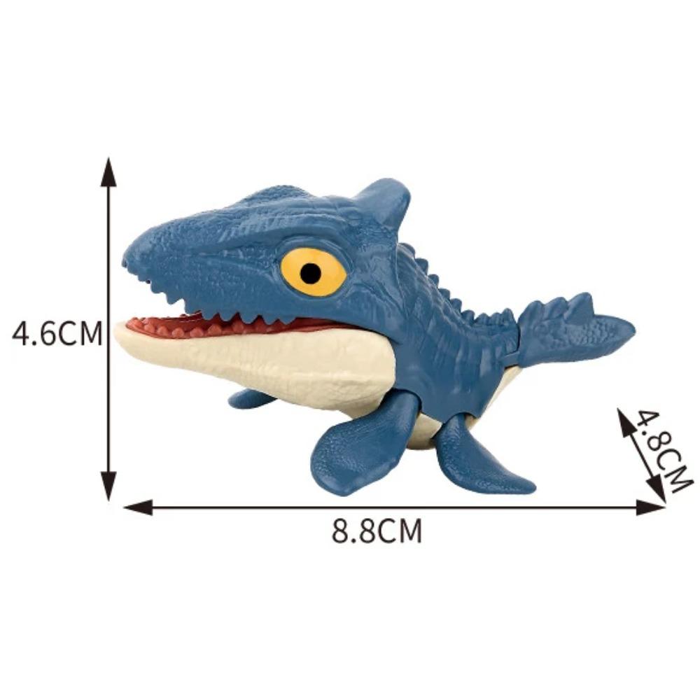 

New Jurassic Finger Biting Dinosaur Model Toys Multi Joint Movable Tyrannosaurus Rex Canglong Finger Biting Dinosaurt Toys Gifts