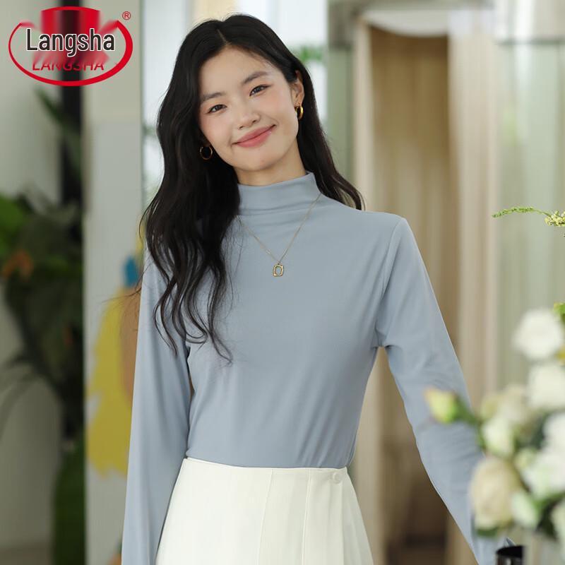 Lasa Women's High-Neck Long Sleeve Base Layer Top