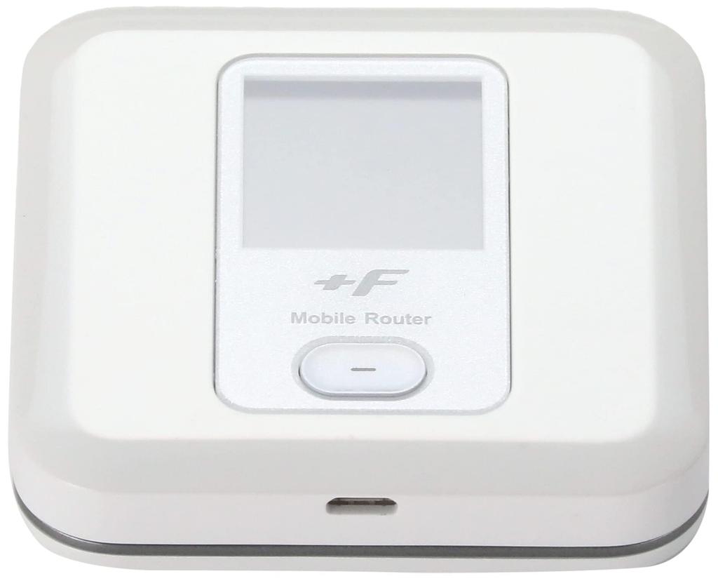 Fujisoft +F FS030W (Shine White) Mobile Wi-Fi Router, SIM-Free