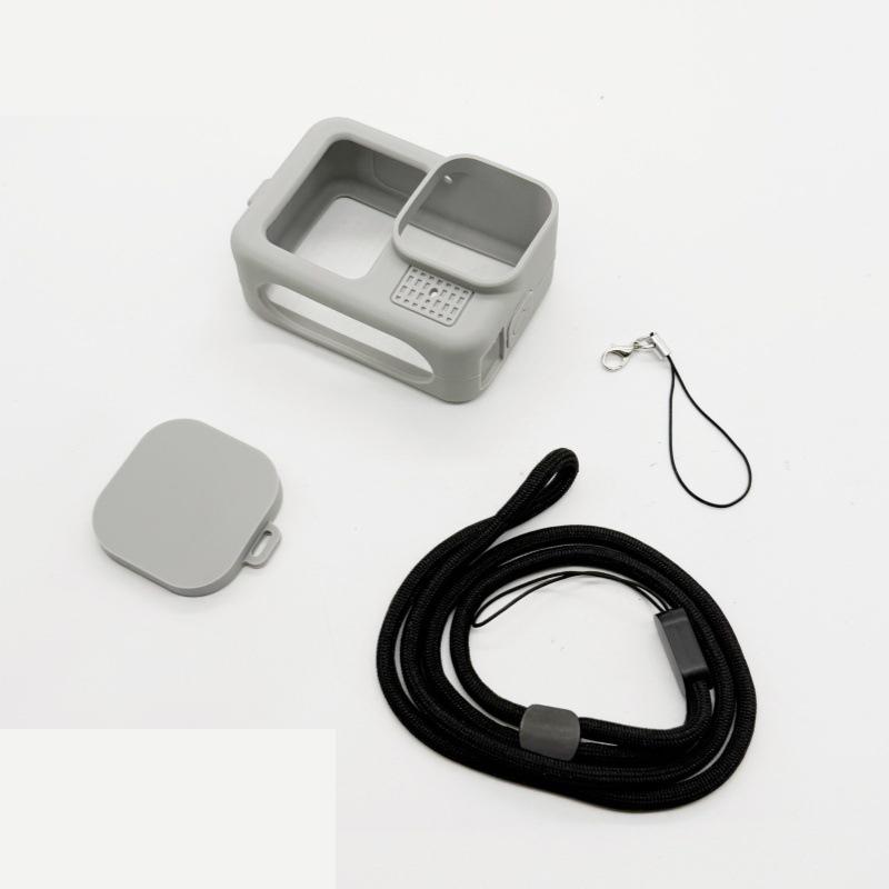 

Silicone Case for GoPro Hero 13 Black Tempered Glass Screen Protector Protective Film Flip Battery Side Cover Lens Cap