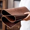 Moderne Hausleder-Teematte kreative Tischfahne wasserdichte Teematte nordischer Stil einfache Teetischdecke