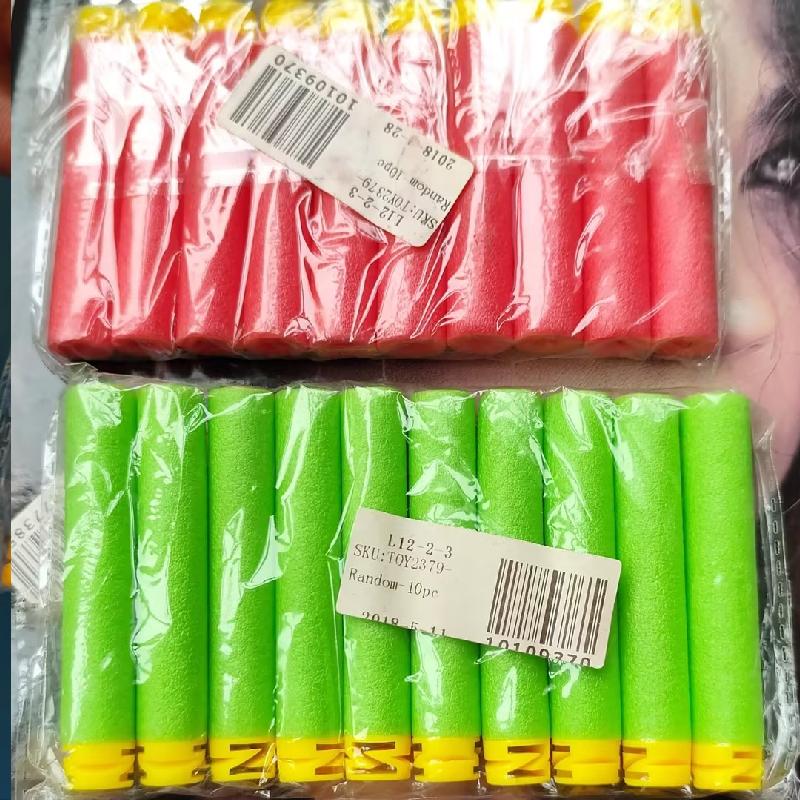 Hollow Soft Hole Head 72cm Refill Toy Bullets Eva Material Toy Accessories