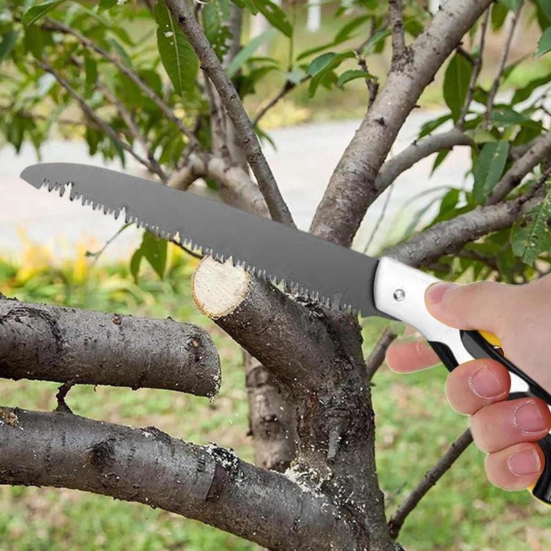 Multifunctional Folding Saw SK5 MO-V Steel Blade Hand Saw Tree Cutting Equipment Tree Pruning Camping Garden Wood Cutting Tool
