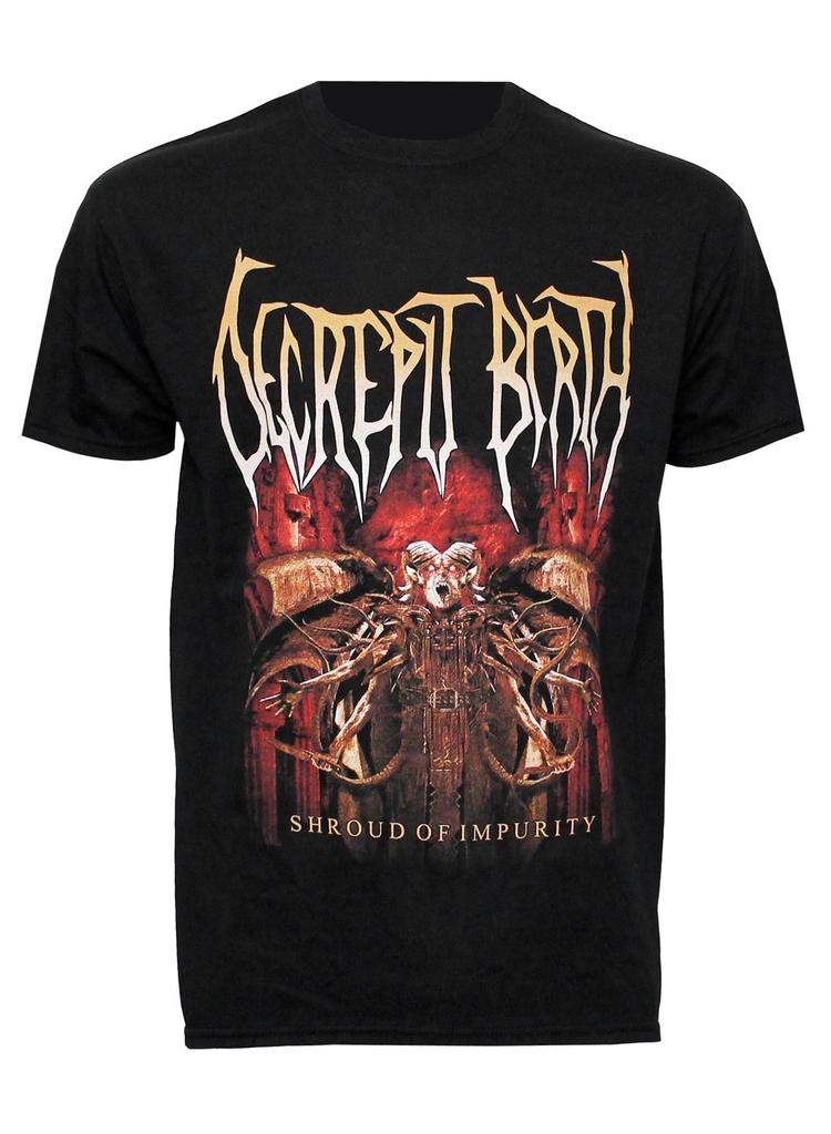Decrepit Birth Band shrourd of impurit Tour T-shirt S to 5XL NZ817