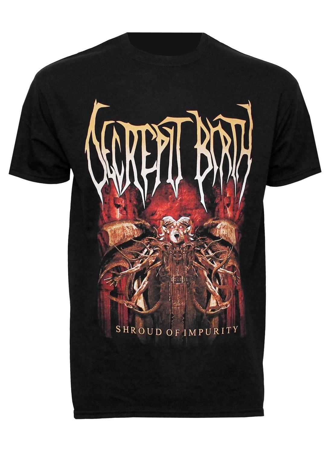 Decrepit Birth Band shrourd of impurit Tour T-shirt S to 5XL NZ817 M
