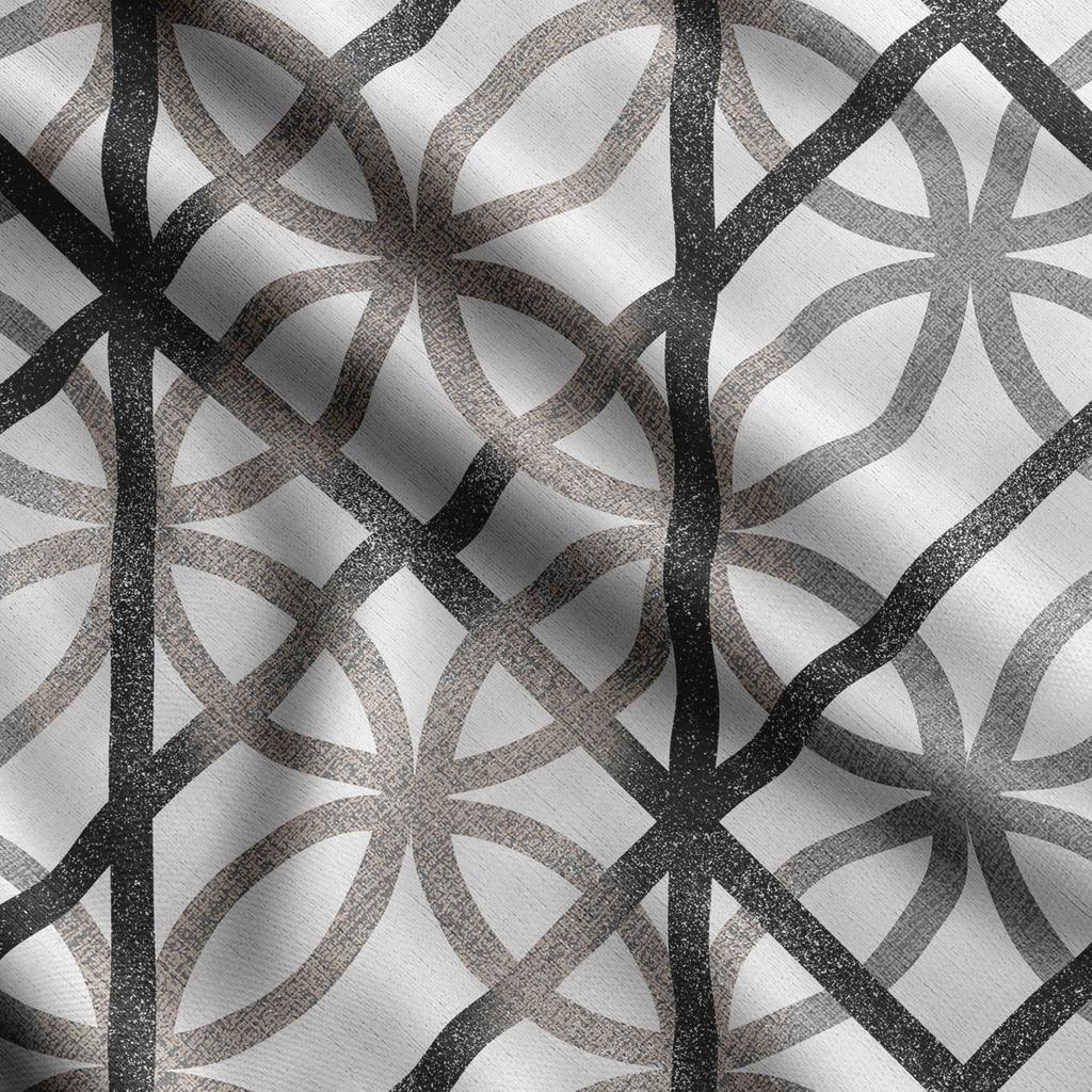 Soimoi Geometrical Print,  Cotton Cambric, Quilting Fabric Sold by The Yard 42 Inch Wide, Medium Weight Cotton Fabric,