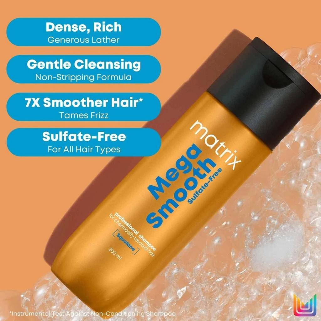 Matrix Mega Smooth Sulfate-free Shampoo - 200ml