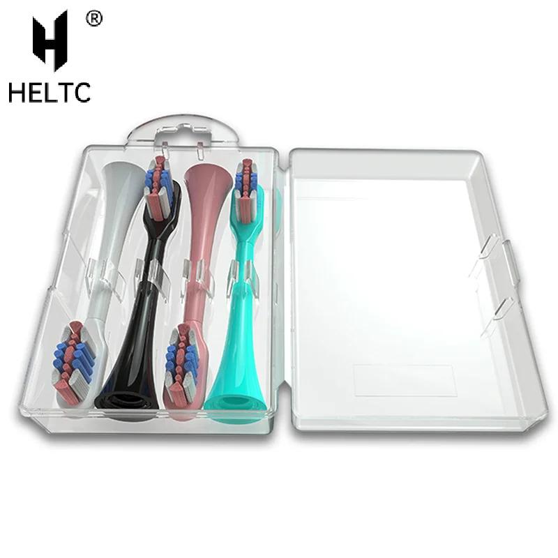 Electric Toothbrush Head Storage Case Transparent Travel Portable Box Universal Holder