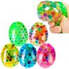 JUSTVEL Squeeze Egg Stress Relief Stress Ball Toy for Children and Random 5 Pieces Balls, Shape, Toy, [Easy Refreshment] Adults, Relaxation,