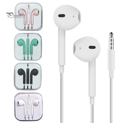 Puntos 3,5 mm plugg Heavy Bass In-ear kablede øretelefoner for iPhone Android telefonnettbrett