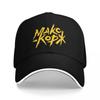 Unisex Baseball Hats Max Korzh Fan Makc Kop Outdoor Streetwear Summer Sports Baseball Caps  Cap Casquette Polychromatic Hats