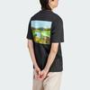 Adidas Originals Graphic Tee With Scenic Back Print Men Tops Black JF2852