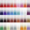 ABBP-288Pcs 5.5 Inch Silky Handmade Soft Craft Mini Tassels With Loops For Jewelry Making,Bookmarks, 36Colors, 4Pcs Of Each
