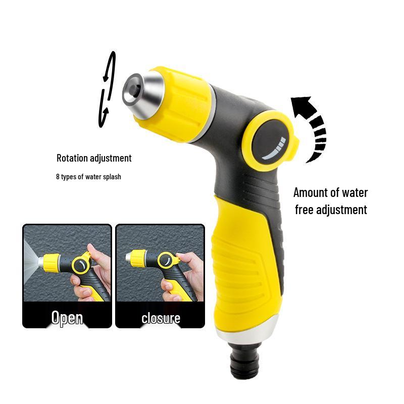 High-Pressure Telescopic Spray Gun for Car & Home Cleaning