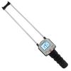 Double Probe Moisture Meter Digital Moisture Meter Portable Moisture Tester with Backlit for Forage Alfalfa Straw