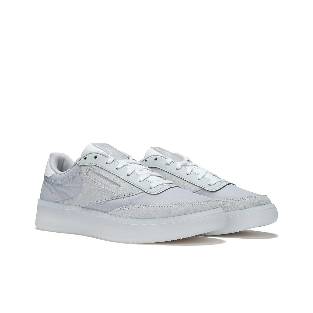Reebok Low Top Skateboard Shoes Unisex Gray Sneakers 100222154