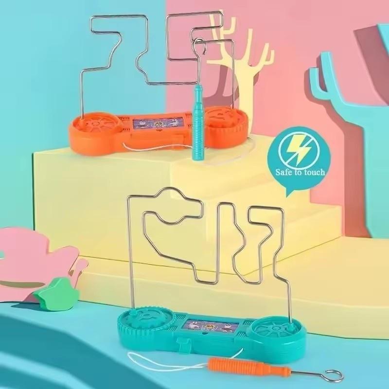 Kinder Kollision Elektroschock Spielzeug Bildung Elektrisches Berührungs Labyrinth Spiel Party Lustiges Spiel Wissenschaftsexperiment Spielzeug für Kinder Geschenk