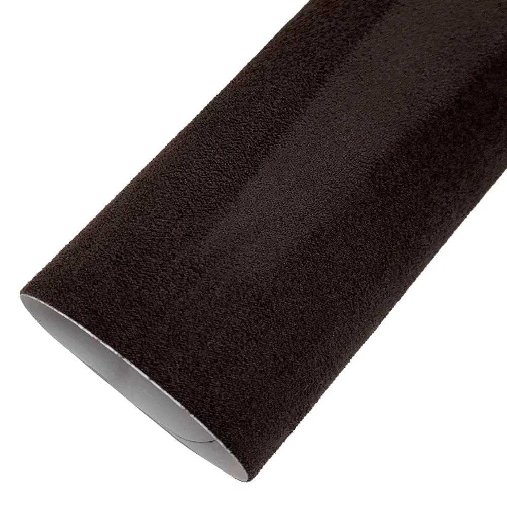 Car Body Film Vinyl Wrap Decal Vinyl Wrap Self-Adhesive Auto Interior Door Suede Stickers Leather Repair for Car Accessories