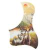 Acoustic Guitar Pickguard PVC Front Guard Plate Pretty Pattern Instrument Accessory