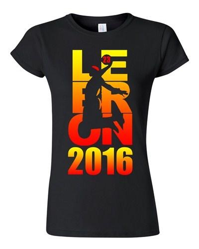 Junior New 2016 Lebron 23 Cleveland MVP Basketball Ball Fan DT T-Shirt Tee Unisex T-Shirt