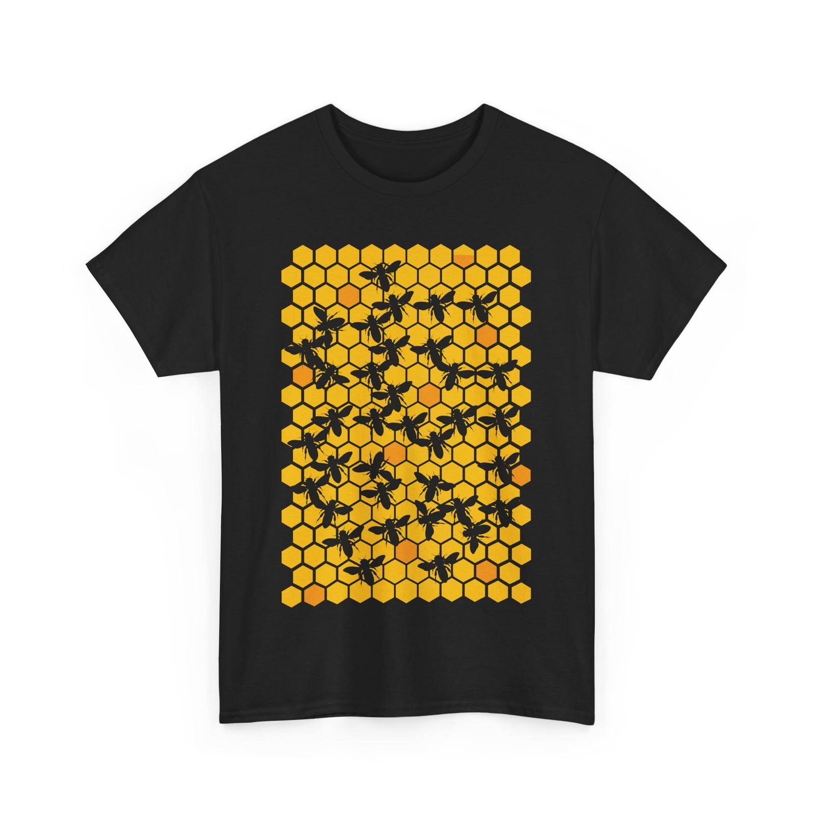 Beekeeping Bees Lovers Beekeeper Apiarist Honeycomb Men Shirt XXL