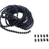 Blind Repair with Connector Clips Curtain Fitting Curtain Bead Rope Beaded Chain Cord Ball Chain