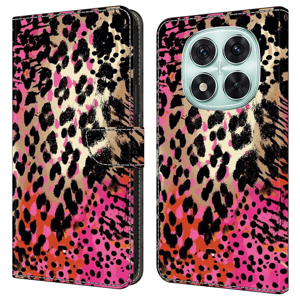 Etui dla Xiaomi Redmi Note 14 Pro 4G Portfel Stojak Wzór Drukowany Skóra PU Klapka Pokrowiec na Telefon