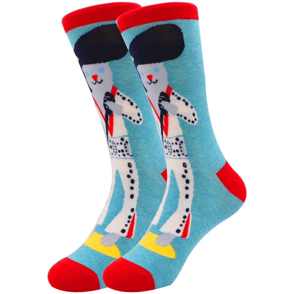 High Quality Custom Calcetines Socken Comic Character Cotton Funky Funny Cartoon Women Socks