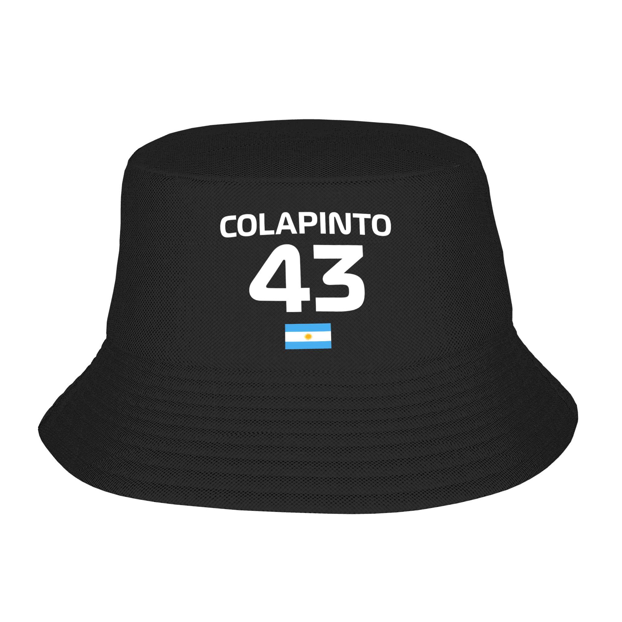 Гоночная панама Colapinto Franco FC43 Летняя Классические шляпы-рыбаки Для пары Складные отпускные кепки Индивидуальные солнцезащитные шляпы One Size