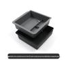 Tesla Model 3 Facelift Double-Layer Center Console Glasses Holder & Storage Box Accessory.