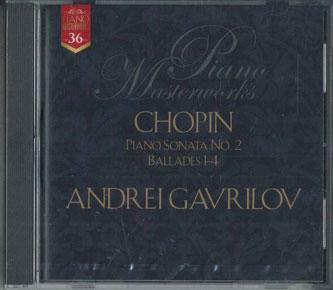 

CD ANDREI GAVRILOV - Chopin:piano Sonata No.2,4 Ballades DCU2536 DEUTSCHE Japan Classical Used