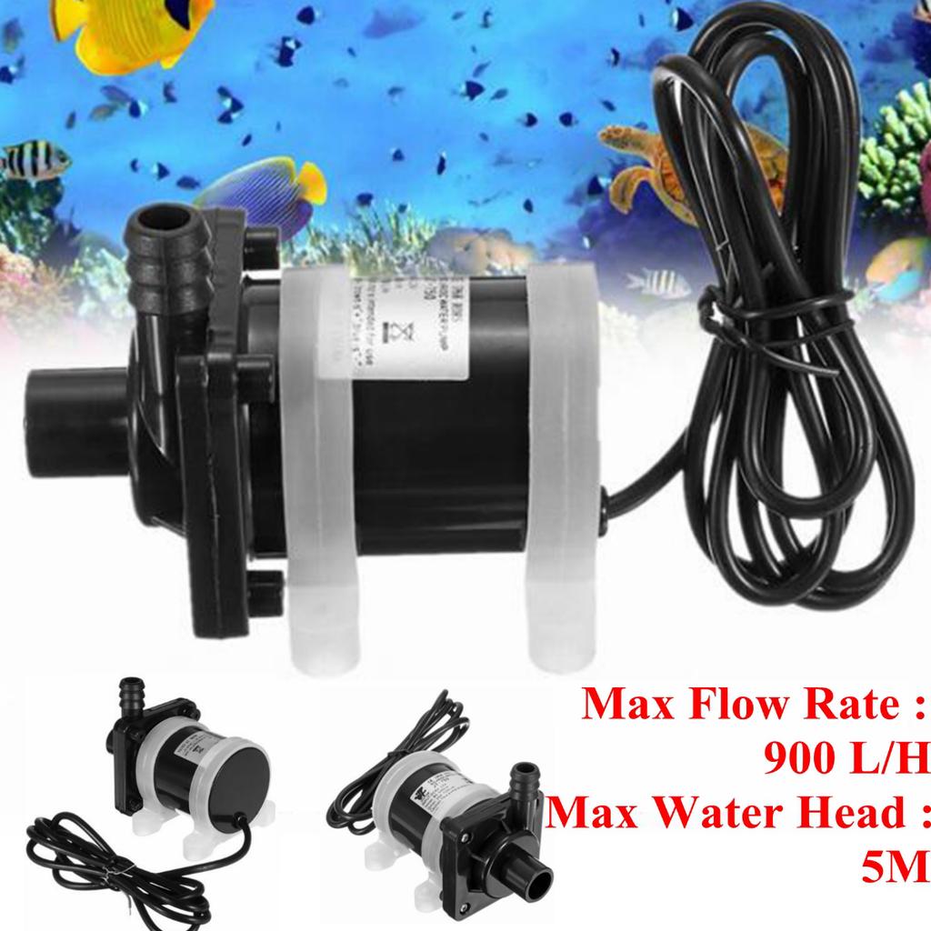 900L/H DC 24V Brushless Magnetic Submersible Water Pump Fish Pond Solar Powered 900L/H DC 24V Brushless Magnetic Submersible Water Pump Fish Pond Solar Powered