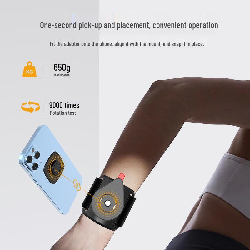 Quick-Lock Multifunctional Sports Armband Phone Holder for Men & Women