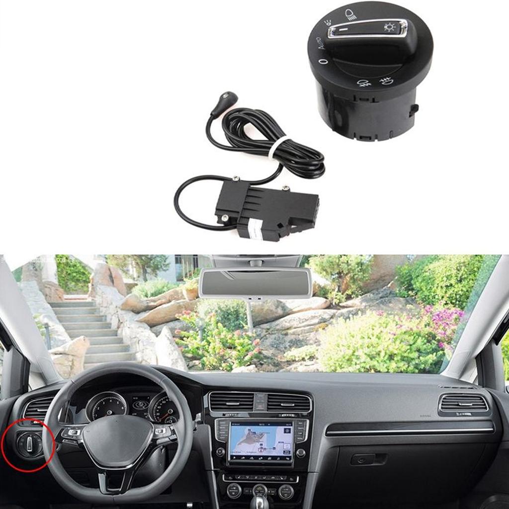Multi Function Heavy Duty Weather Resistant Headlamp Knob Control Switches 5GG941431D 5G0941431BD Suitable for MK7 MKVII