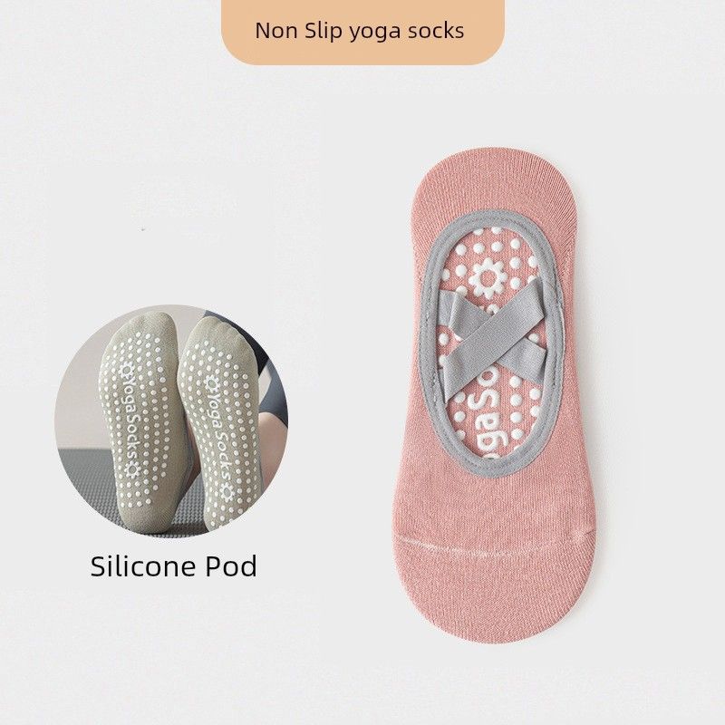 

Профессиональные носки для йоги женские нескользящие для пилатеса градиентные с ремешком с пятью пальцами специальные для танцев в помещении сезон спортивные фитнес-носки Orange powder [yoga socks] [free size]]