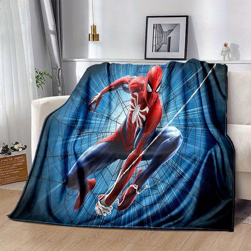 Spider-man Roztomilá Tištěná Deka Obdélníková Měkká Pohodlná Moderní Styl Polyester