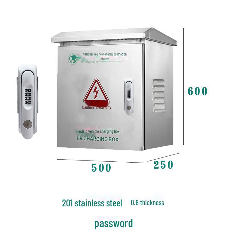 Roewe Outdoor Stainless Steel EV Charging Station Protection Box, Rainproof for New Energy Vehicles