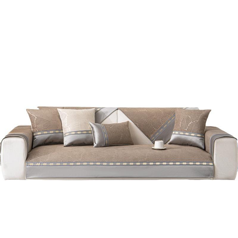 Netherlands Velvet Sofa Cushion Four Seasons Universal Light Luxury Modern High-End Sofa Seat Cushions Autumn and Winter Cover Towel