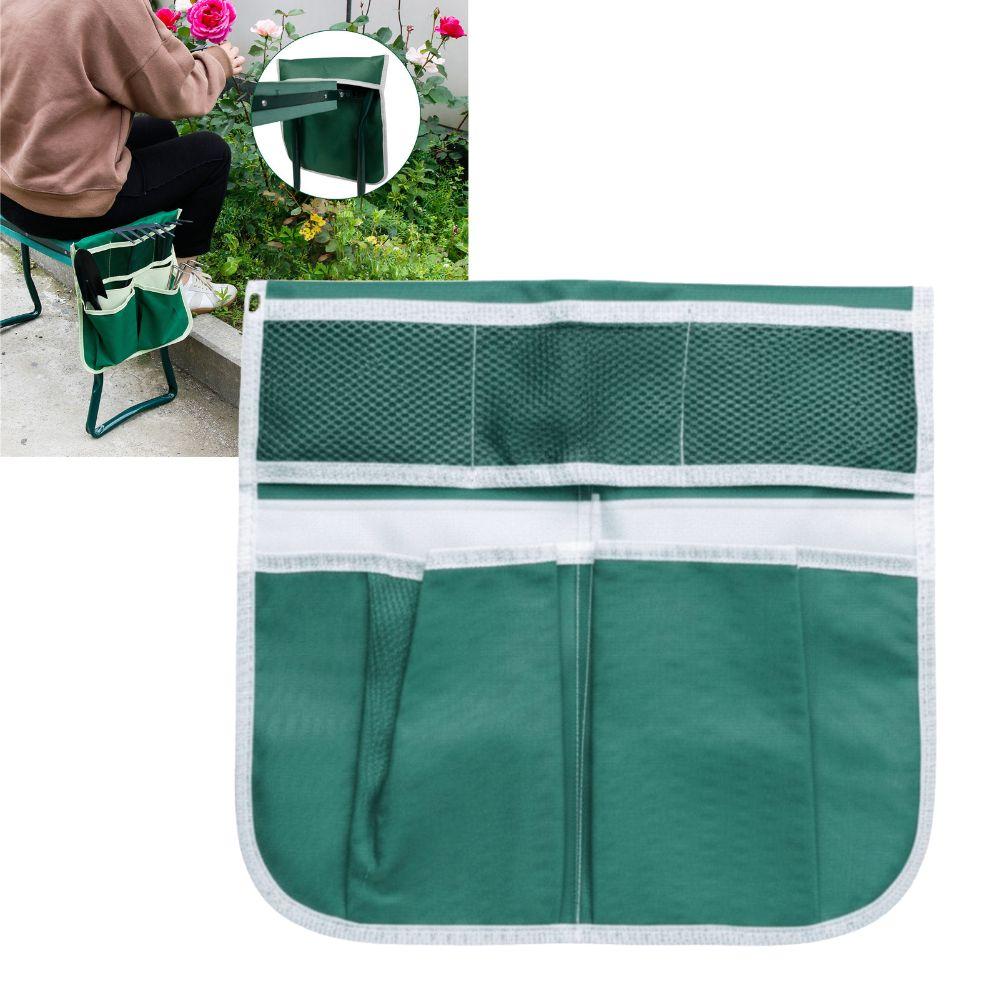 2PCS Portable Garden Kneeler Tool Bag 600D Oxford Cloth Garden Tool Pouch  Yard and Patio Use