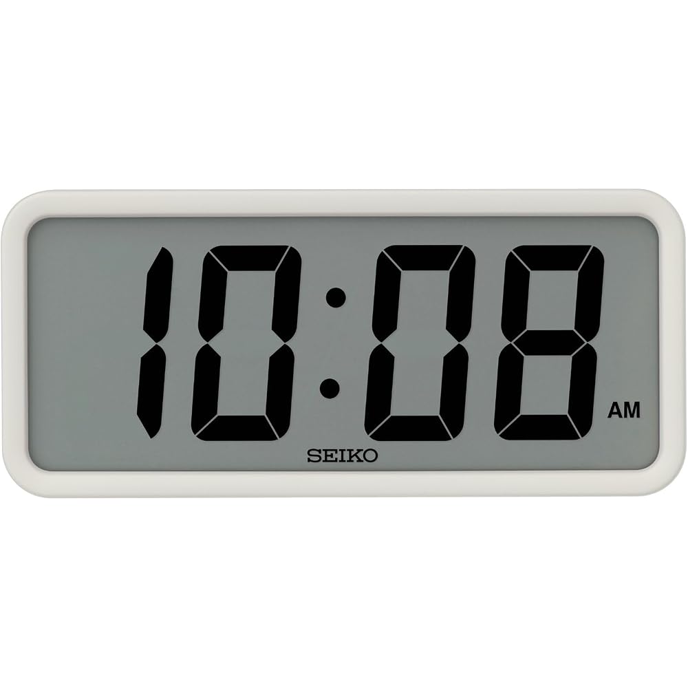 Seiko Clock SEIKO STANDARD Wall Clock/Desk Clock, Quartz Clock, Smartphone Time Adjustment Compatible, 82 x 179 x 33 mm, SQ820W
