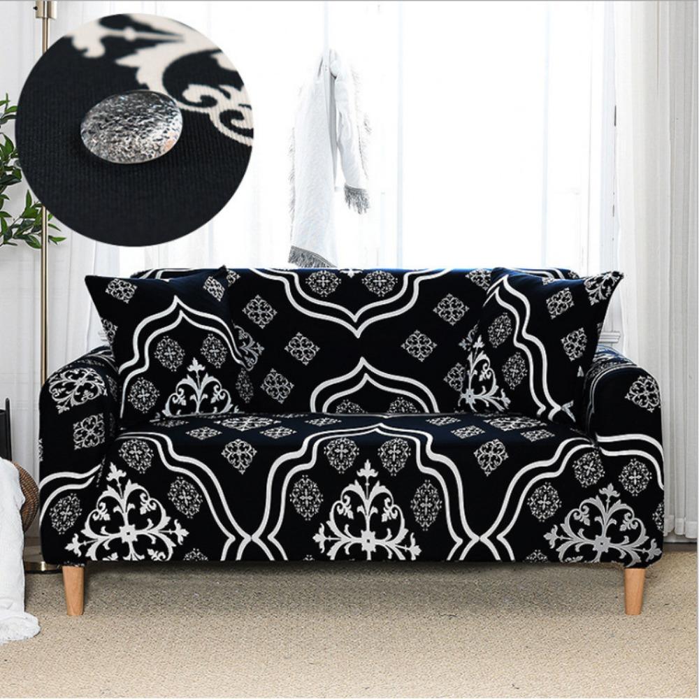 Anti-splashing Four-season Printing Elastic Sofa Cover All-inclusive Combination Sofa Cushion Cover Towel Cover Cloth