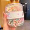 600 PCS No Harm To Hair Rubber Band Cute Children Hair Rope Fashion Hair Accessories  Baby