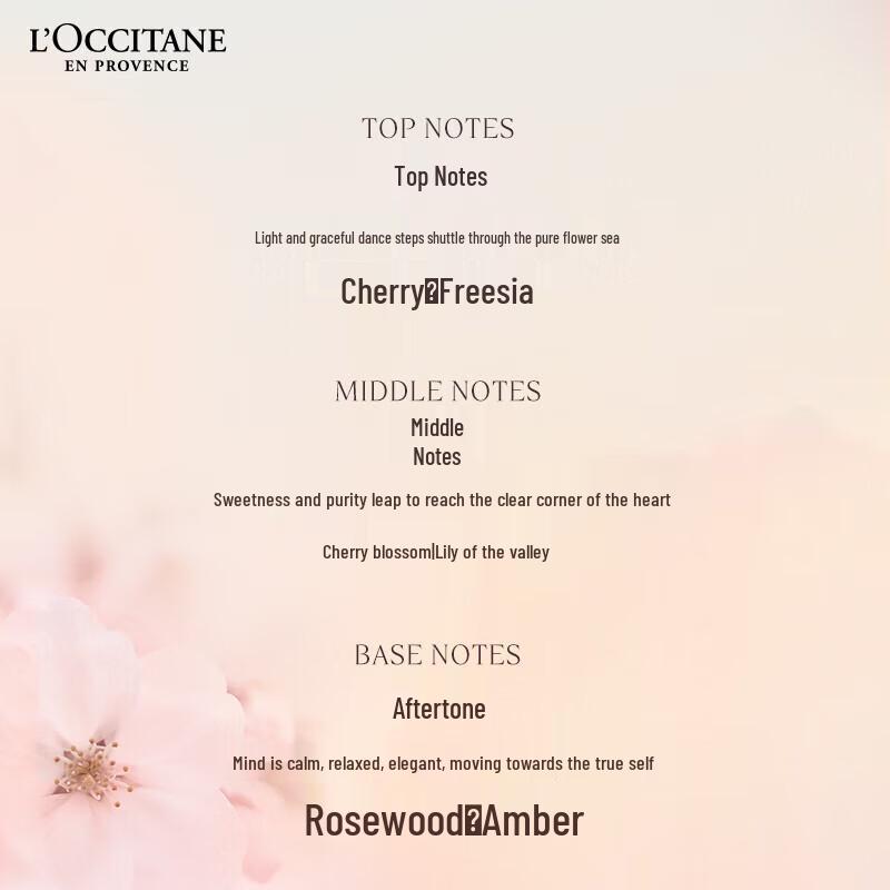 L'Occitane Cherry Blossom Shimmering Body Lotion 250ml