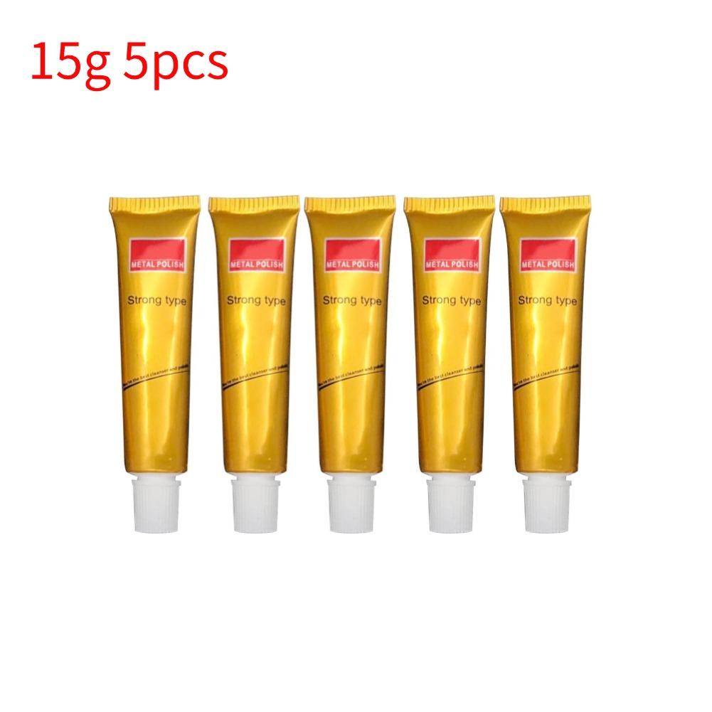 5/10/15g Metal Polishing Cream Multifunctional Cleaning Cream Rust Remover Polishing Wax Stainless Steel Ceramic Polishing Paste